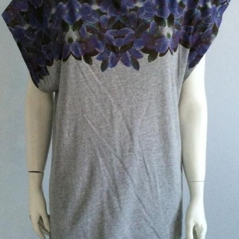 NWT Stefanel Cotton Floral Top M-L - Picture 2 of 5